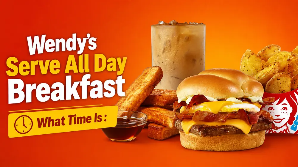 Wendy's Serve All Day Breakfast